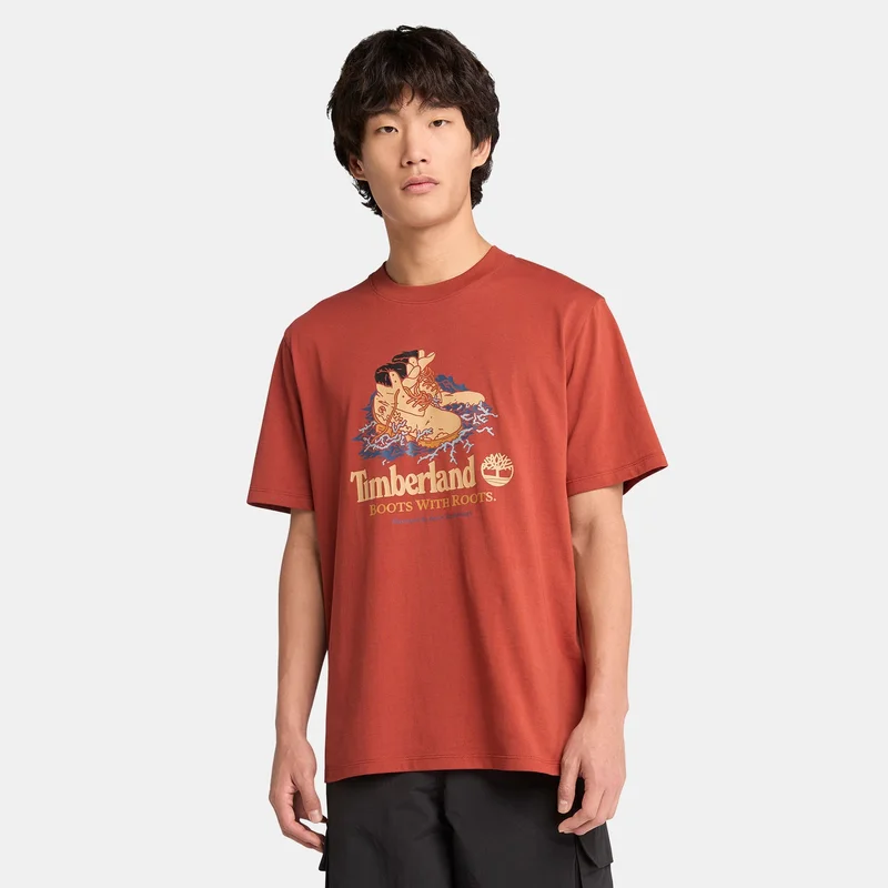 Timberland Men's Boot Graphic T-Shirt